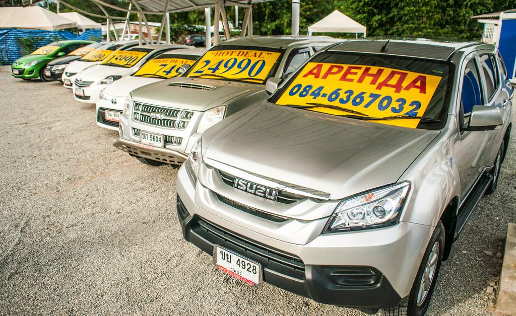 Low cost Rental Car In Pattaya. Price start from 333 ฿/day