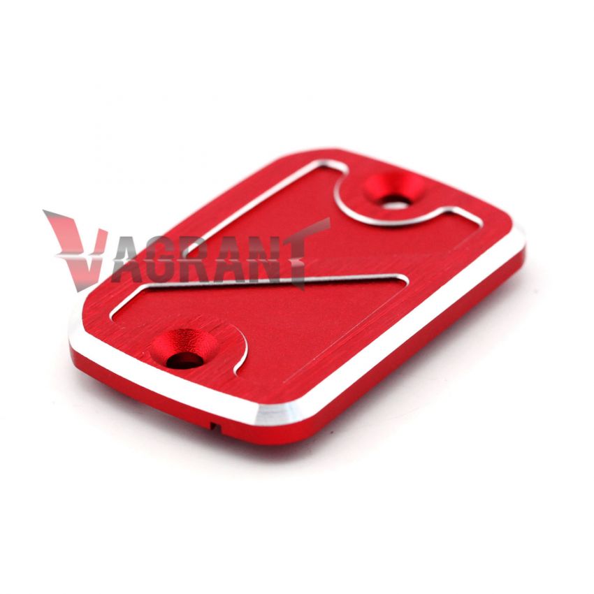 Front Brake/Clutch Reservoir Cover - RED