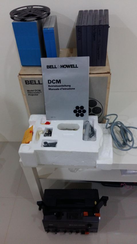 Bell & Howell DCM Super 8mm Sound Projector