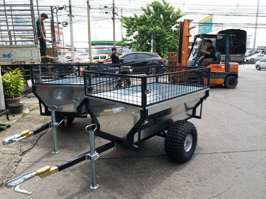Promotion : Tip up Trailer Brand new Galvanised