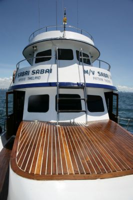 75ft. All Teak Yacht fully Aircon, all fishing gear and ready to go...