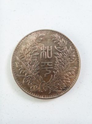 Scarce China 1924 Republic Silver Dollar 1 Yuan Duan Qirui (Tuan Chi-J