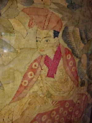 Antique Rare Tibetan Thangka On Silk