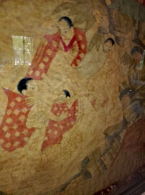 Antique Rare Tibetan Thangka On Silk