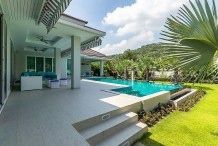 Great 4 Bed Pool Villa on a large plot 10mins west of Hua Hin