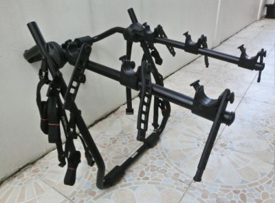 Fully Adjustable Mountain Bike Rack - holds 3 bikes - car with boot