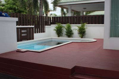 #HR519 Private Pool 3 bedroom home For Rent: Siam Country Club
