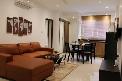Newly renovated fully furnished 2 bedroom condo located near to Nimman