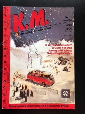 3 VW beetle Magazines like New / 3 VW Käfer Magazine wie neu