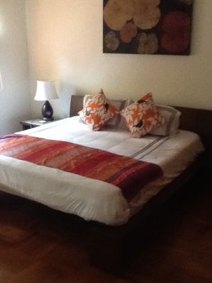 Luxury house 3 bed/ 3 bath, secure estate, near beach/lake. KhaoTao ta