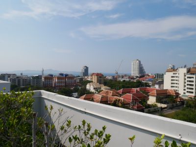 Modern Fully-furnished Condo with Sea and Hill View in Pattaya