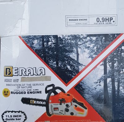 CHAINSAW BERALA PETROL 11.5 INCH BRAND NEW IN BOX REDUCED