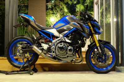 [ For Sale ] Kawasaki Z900 2017 with Racefit exhaust & 3,1xx km only! 