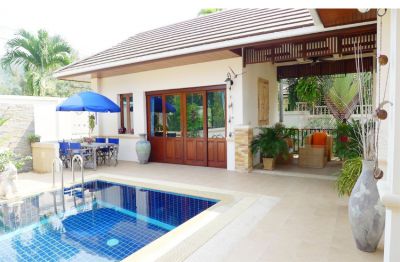 3 Bedroom Pool Villa with guesthouse at Hillside Hamlet 3
