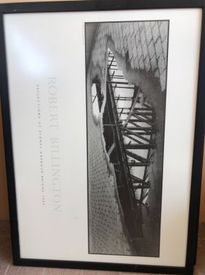 Set of framed prints of Sydney Harbour Bridge