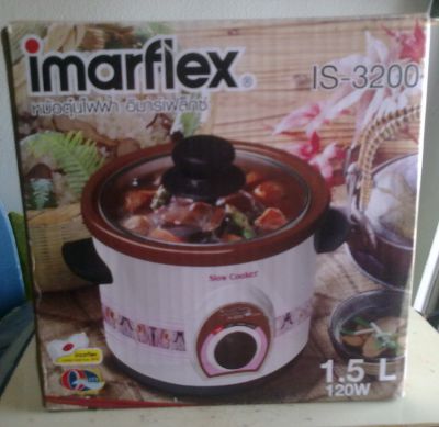 Imarflex slow cooker IS3200 1,5L 120W
