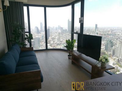 Ashton Chula Silom Ultra Luxury Condo Very High Floor 1 Bedroom Unit