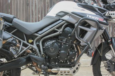 [ For Sale ] Triumph Tiger XCX 800 2016 with side box GiVi and new Tyr