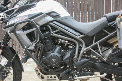 [ For Sale ] Triumph Tiger XCX 800 2016 with side box GiVi and new Tyr