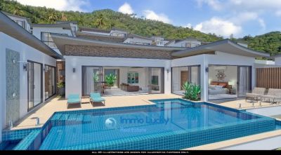 For Sale Villa Chaweng Noi Koh Samui 3 bedrooms Pool Sea View