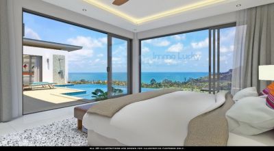 For Sale Villa Chaweng Noi Koh Samui 3 bedrooms Pool Sea View