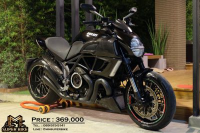 Ducati Diavel 2013 with HP CORSE exhaust & lots of Ducabike extras!