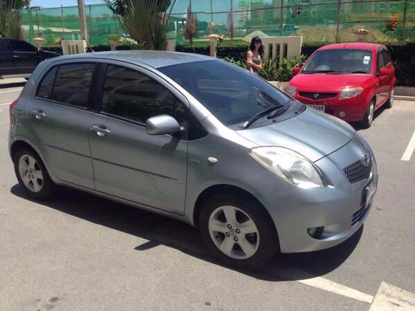 Toyota Yaris For Rent 299 THB/day