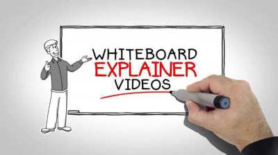 whiteboard animation explainer video to promote your services
