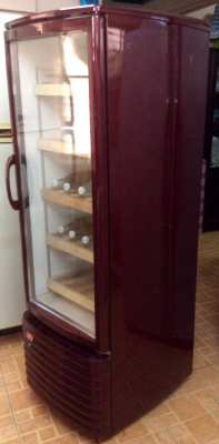 Two large wine fridges  with digital display and digital control