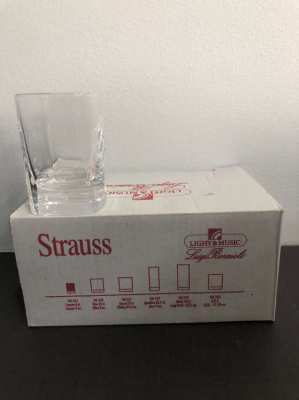 Brand new Luigi Bormioli (Strauss) liquer shot glasses. 