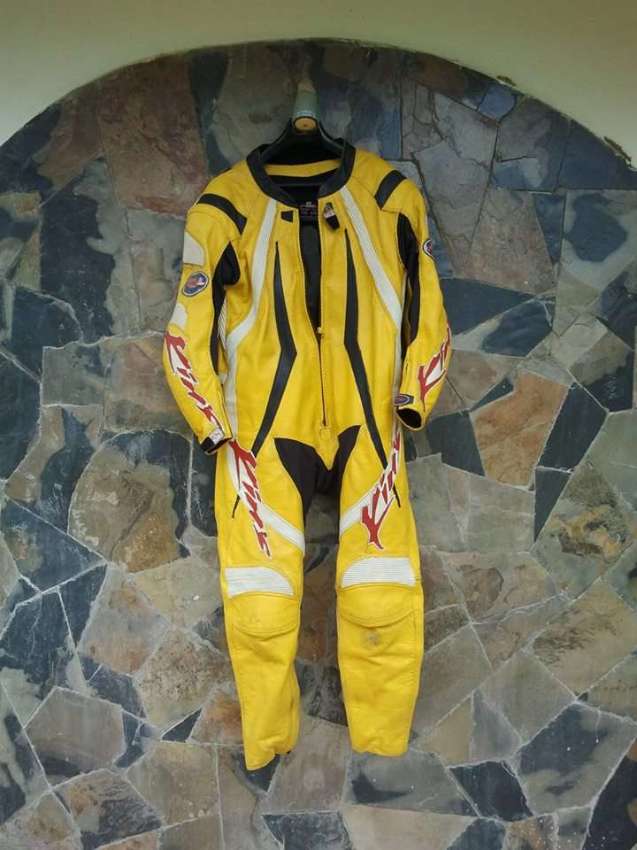 SUPERMOTO RACING SUIT AND GLOVES