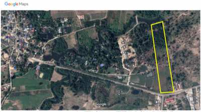 Amazing Riverside Land for Sale 22 Rai  in excellent Location 
