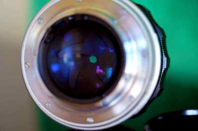 Minolta 58mm f/1.4 MF Lens