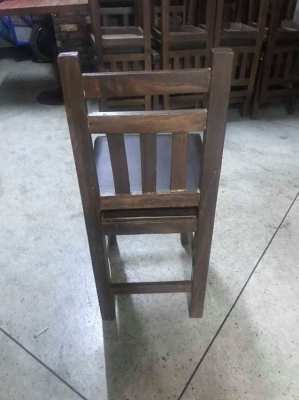 Solid Wooden Chairs with Pillow/Pad