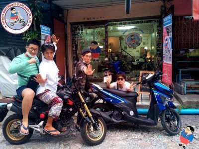 Bangkok motorbike rental and scooter rental bangkok 