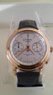 Glashütte Chronograph Senator in RoseGold LIMITED ONLY 25 PIECES NEW