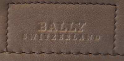 BALLY - Mens cross body bag, grey, leather, limited edition 
