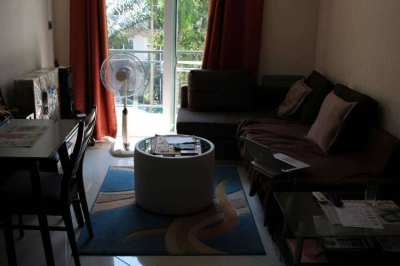 1 bedroom in Park Lane Jomtien. Pool view, foreign name, well designed