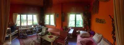 Cozy house in tropical garden in wonderful Phrao valley - make offer!