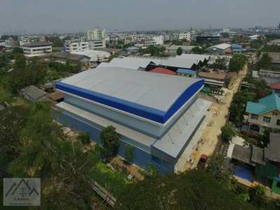Rental warehouse + size office space 1,540 sqm. Chalermprakiet 79 