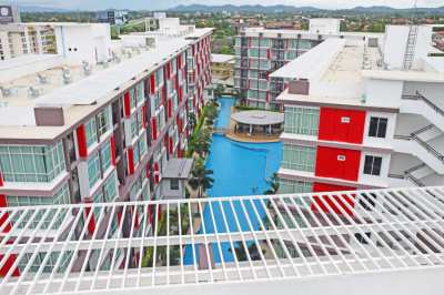 6th floor 1bdrm condo short or long term rent in Pattaya dark side 