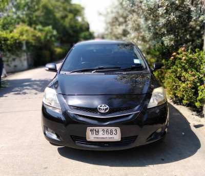 Toyota Vios 2007, just over two hundred thousand. Drive comfortably in the city to other provinces.