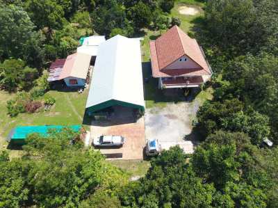 8 Rai Land & House  for sale betw. Thalang and Airport 