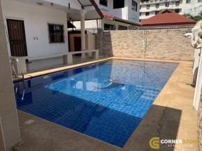#HR1326 A Beautiful House Private Pool 3 Bedroom For Rent @ Jomtien  