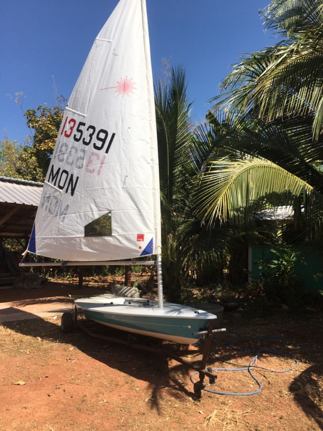 laser sailboat for sale thailand