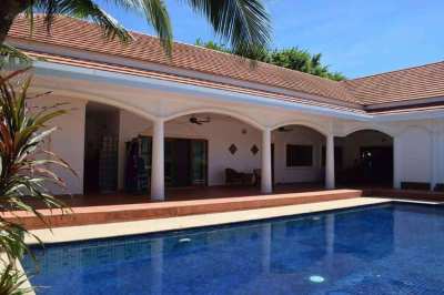 L-Shaped Pool Villa in Secure Village South of Hua Hin