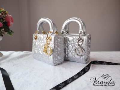 Ready to deliver ️ ️ ???? Lady Dior Genuine Sheep Leather Handbag Size 8 ???? Sweet Box by Viranda