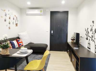 Condo For Rent, The Base Garden Rama 9, Floor 33, Near Airport Link
