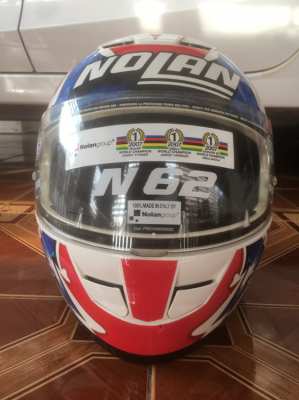 Nolan helmet. Signed Casey Stoner Replica