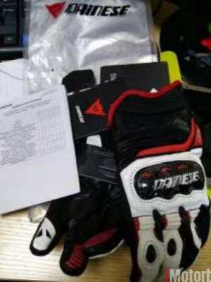 Dainese Carbon D1 Leather Gloves Size M